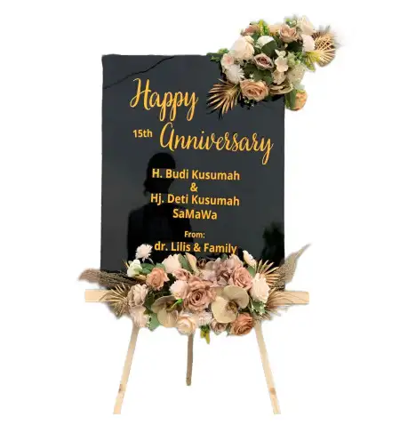 Papan Bunga Akrilik Tanjungkarang Timur